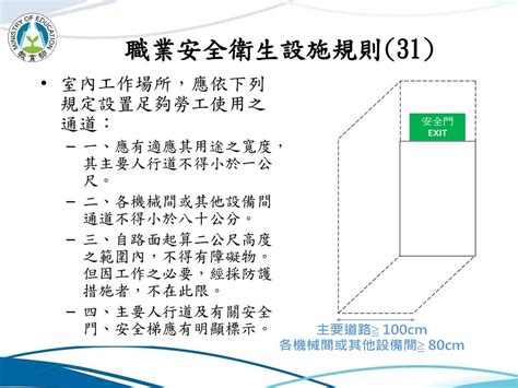 室內通道寬度|職業安全衛生設施規則